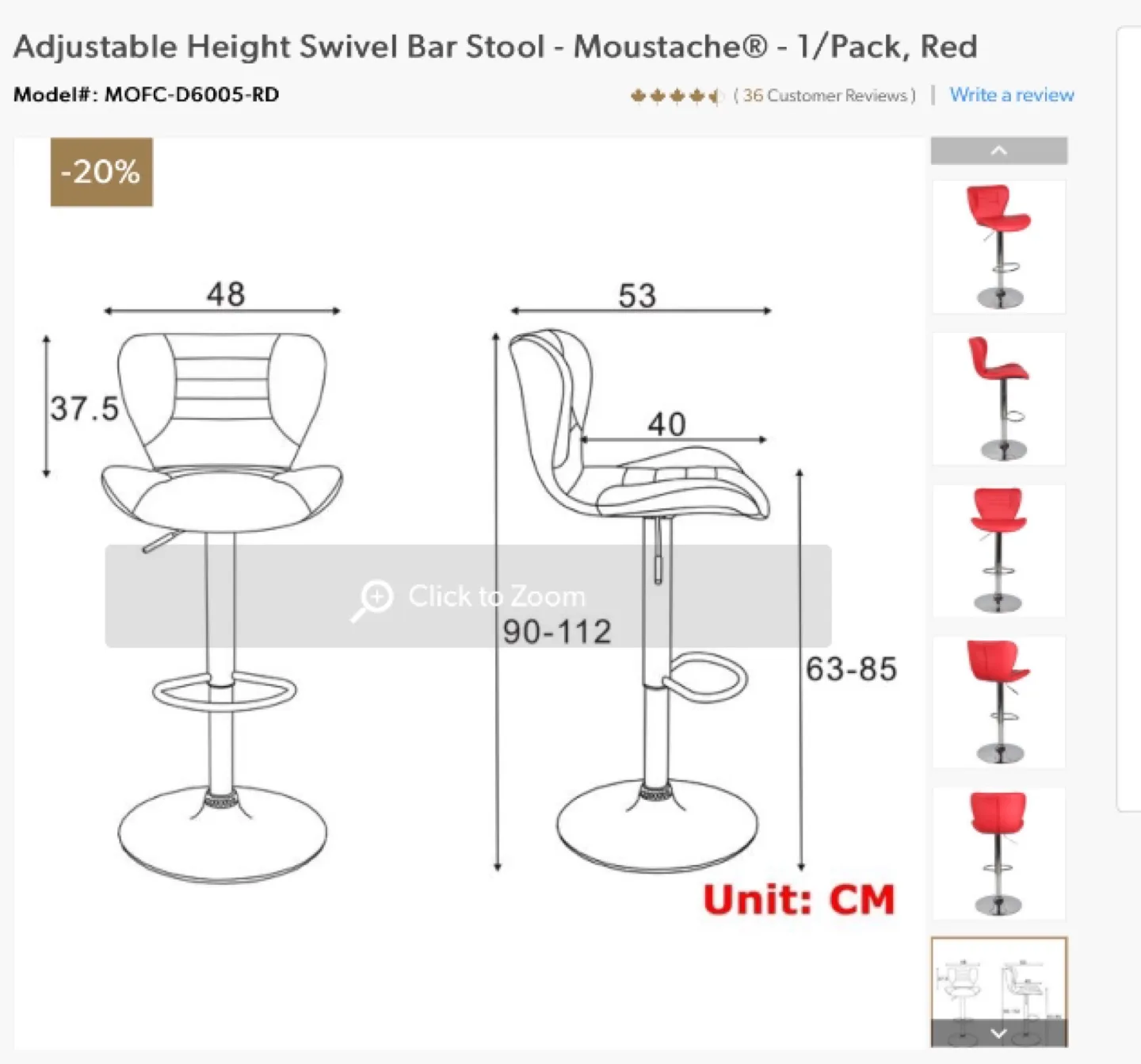 Sale Bar stool $200 image indicator(4)