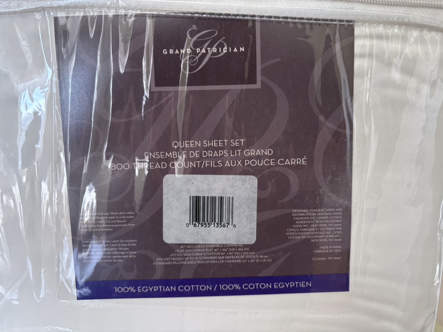 Queen size bed sheets - photo 3