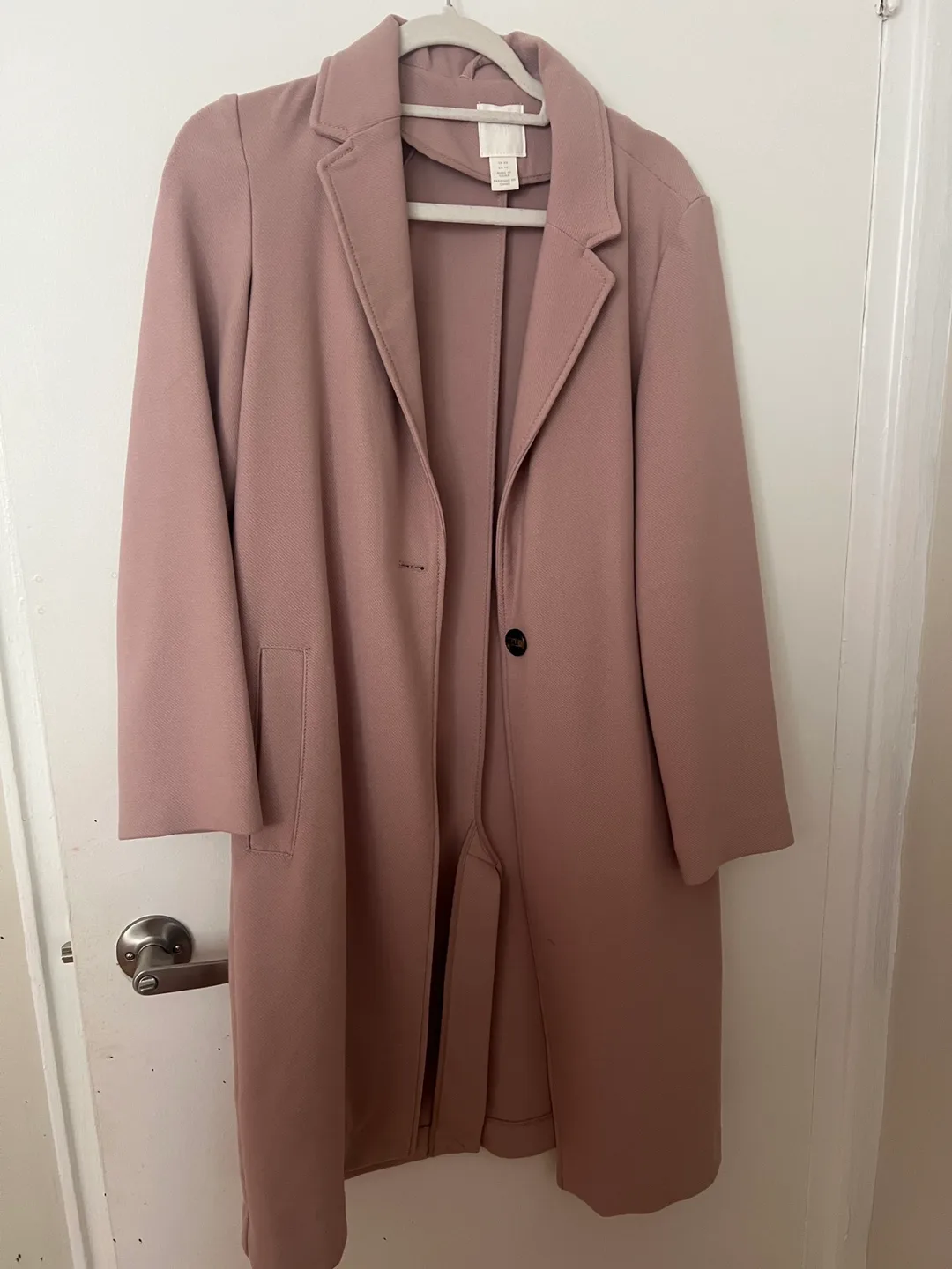 Dusty Pink Coat - (discontinued) thumbnail