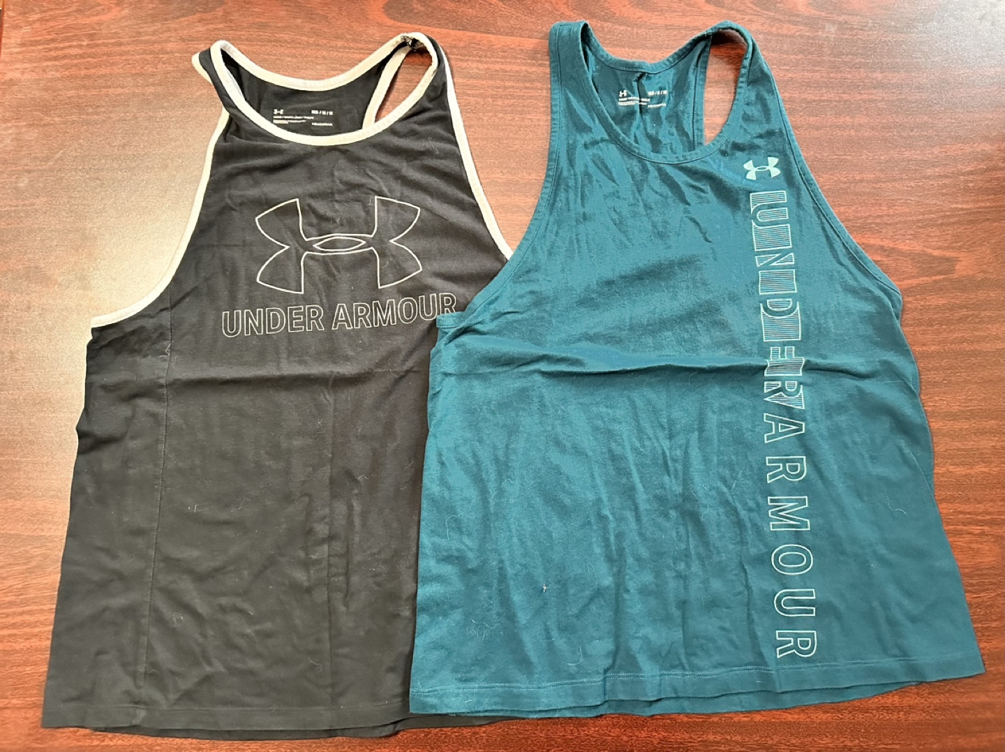 Two Under Armour Women's Tank Tops Size M
