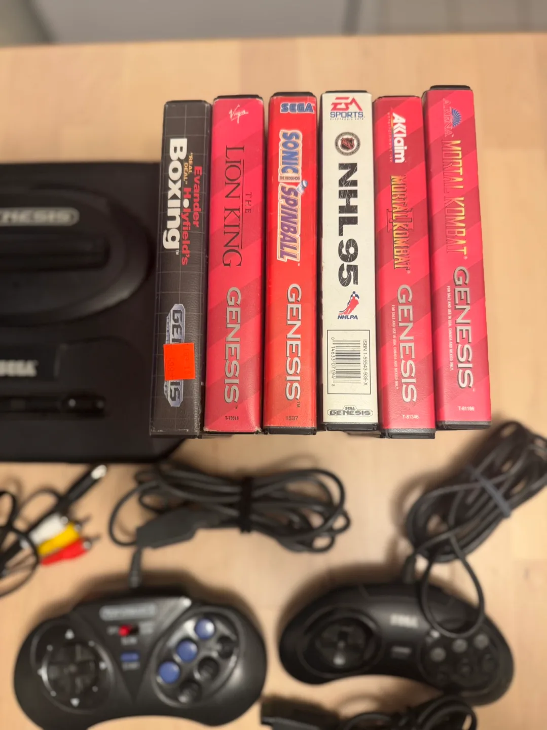 Sega Genesis Console with Games and Accessories image indicator(2)