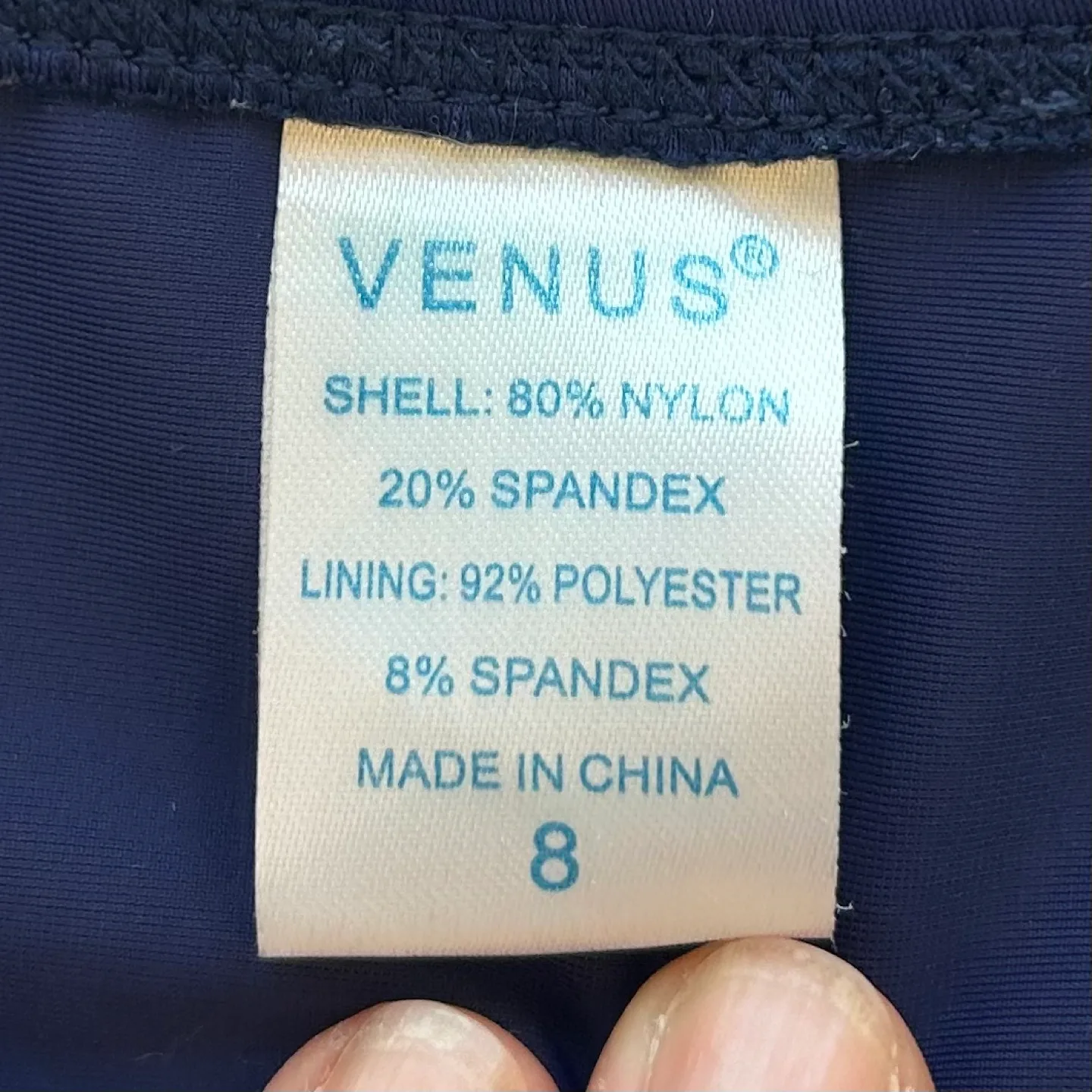 Venus Hip Hugger Low Rise Bikini Bottoms Ruched Back Size 8 image indicator(5)