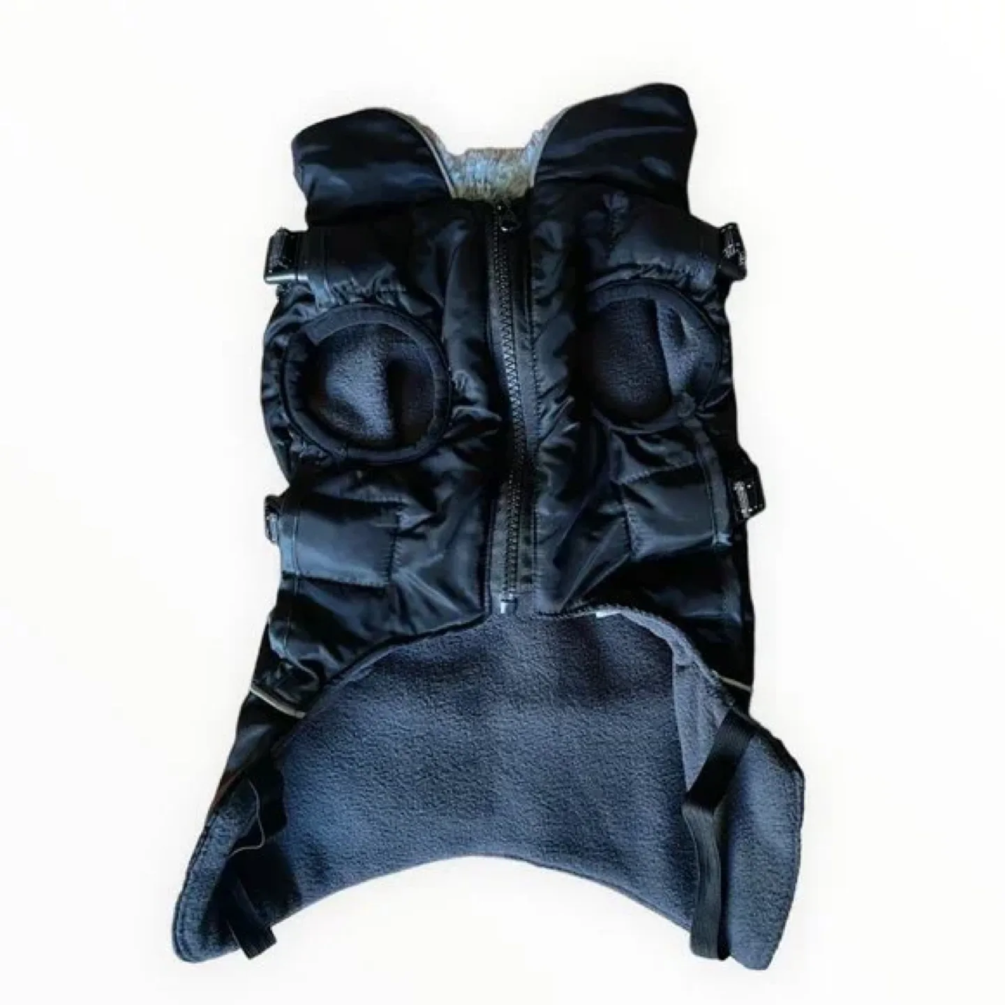 BONAPET RAINY DAY DOG JACKET BLACK/GREY image indicator(2)