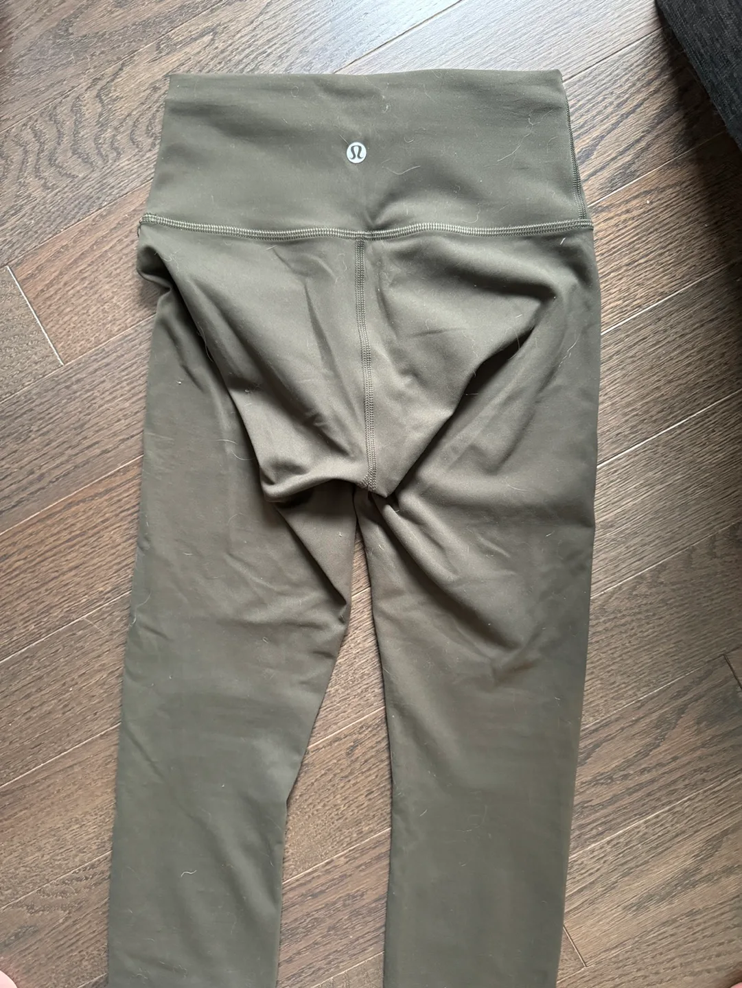 Lululemon Wunder Train High-Rise Tight 25" Dark Olive thumbnail