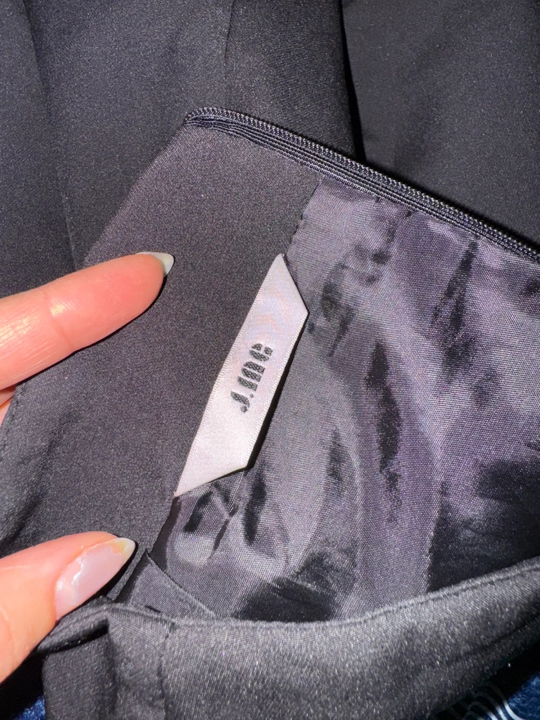 J.ING Inaya Black Asymmetrical Skirt image indicator(6)