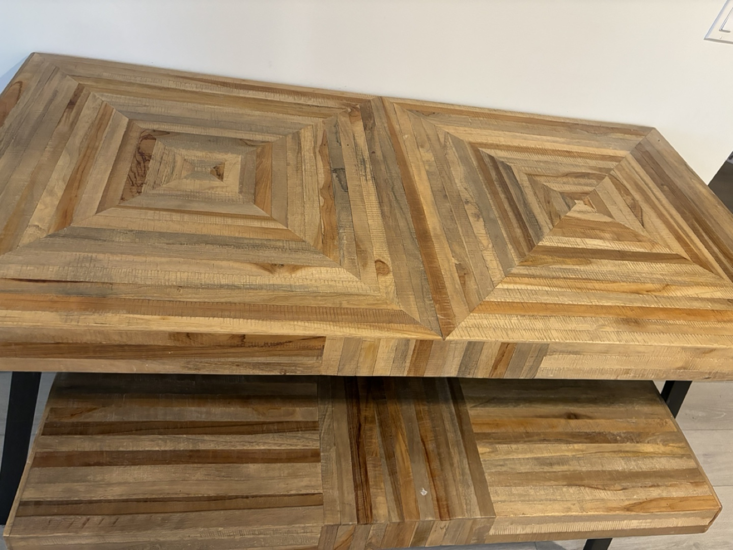 Wood Dining Table with Bench - photo 3