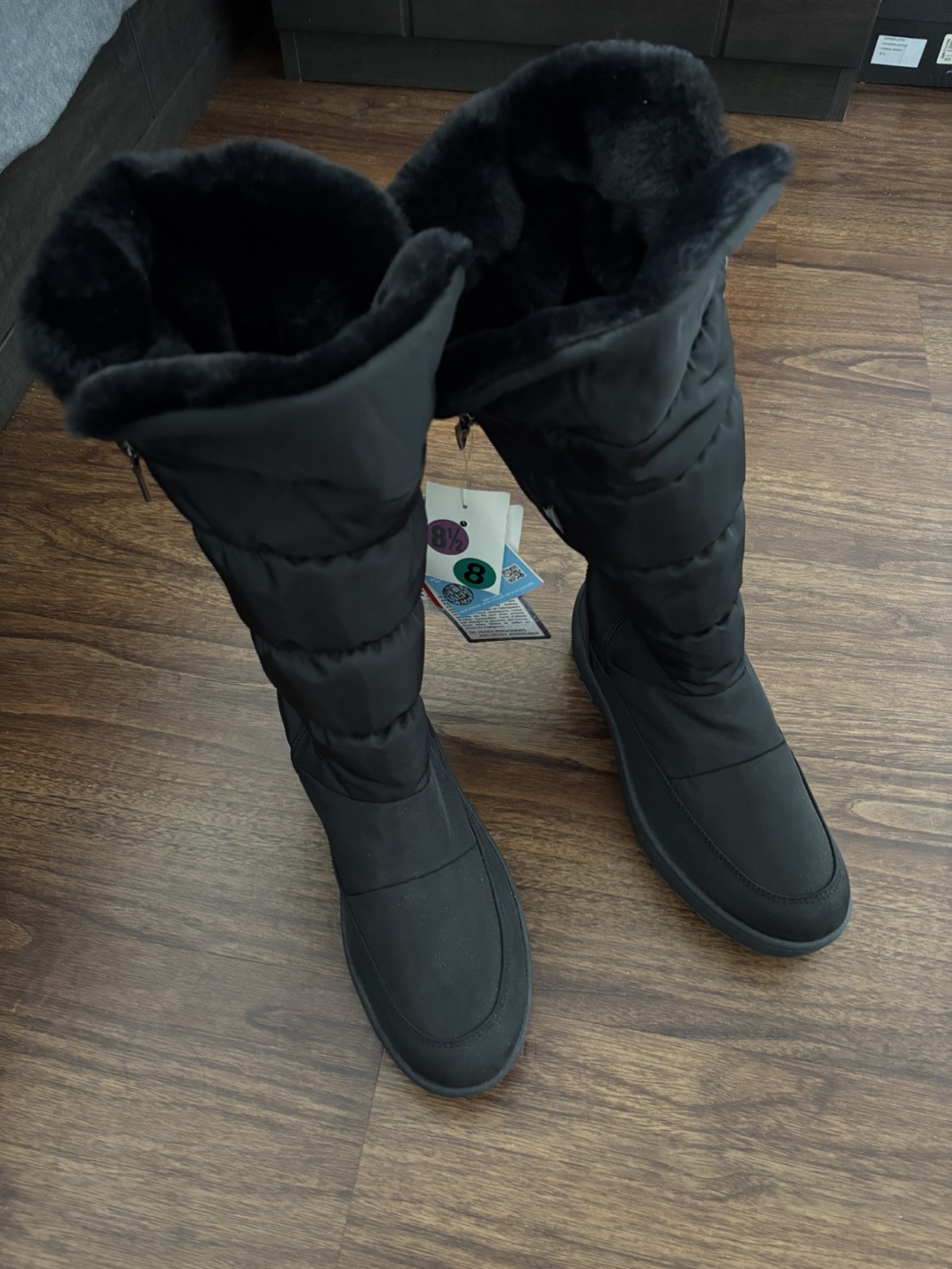 Pajar Black Winter Boots (New with Tags) Size 8-8.5 Women’s - photo 3