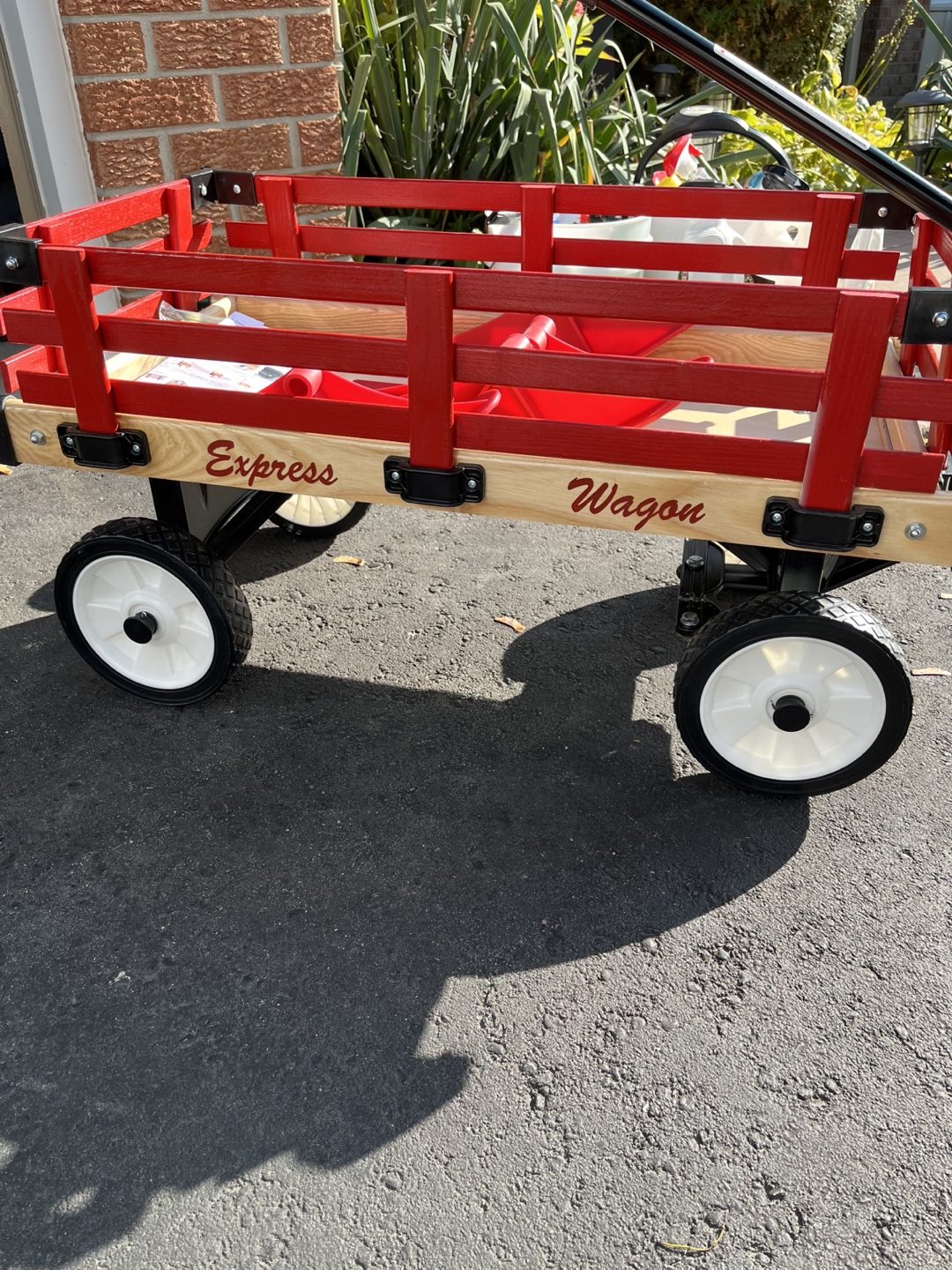 Millside Industries Kids' Convertible Wooden Wagon Sleigh/Sled - photo 4