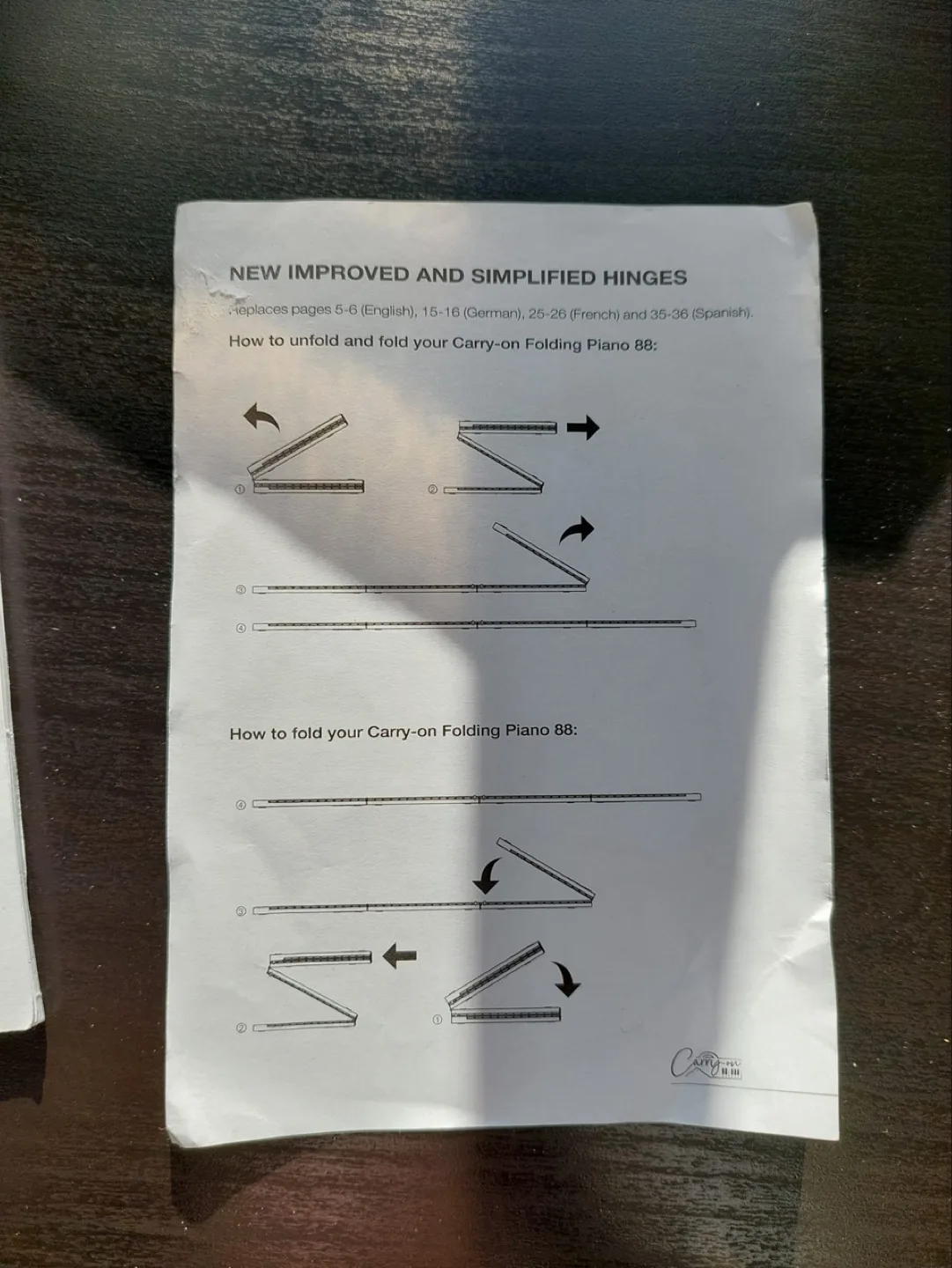 Carry-on Folding Piano image indicator(3)