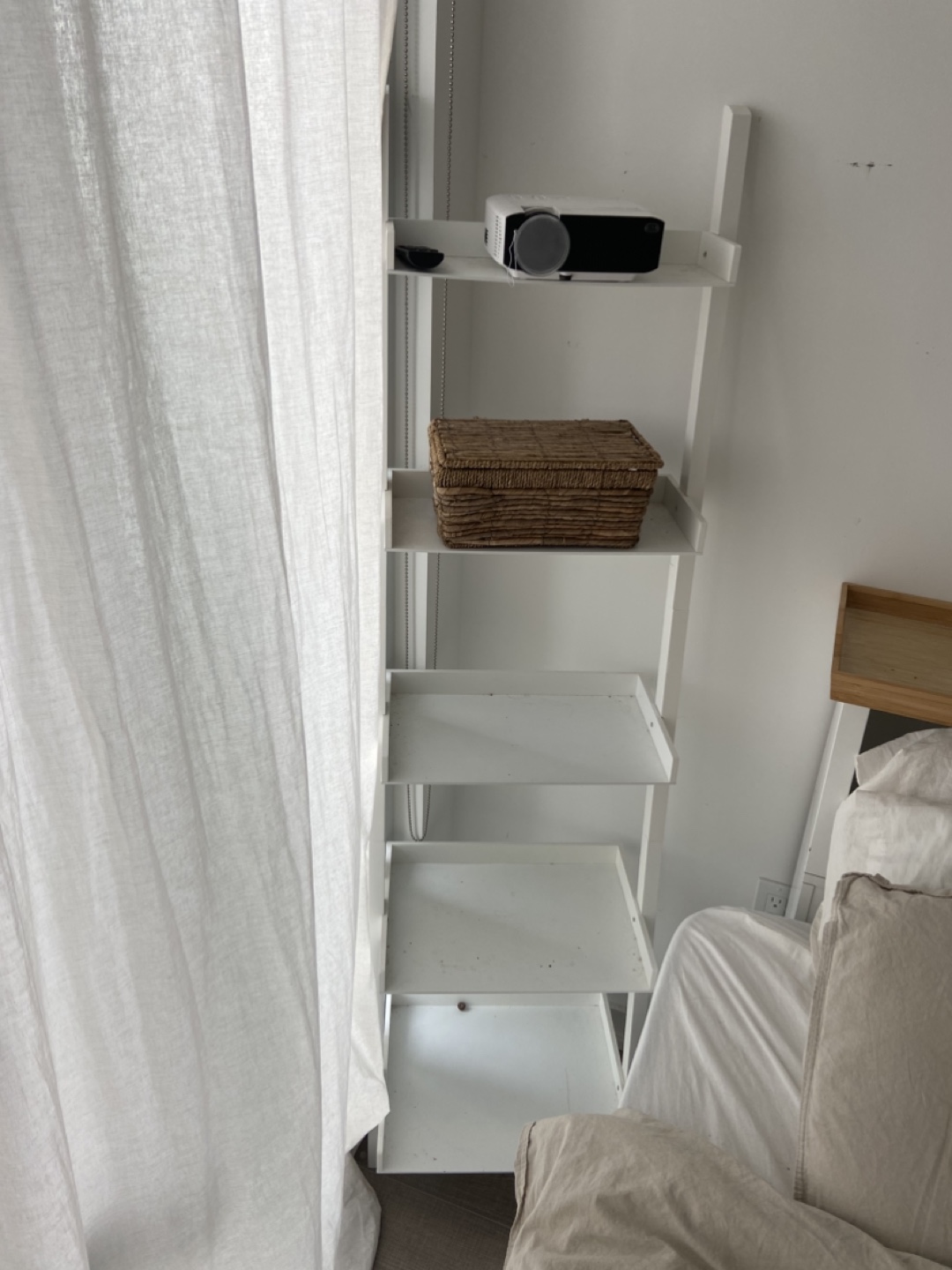 White Ladder Shelf