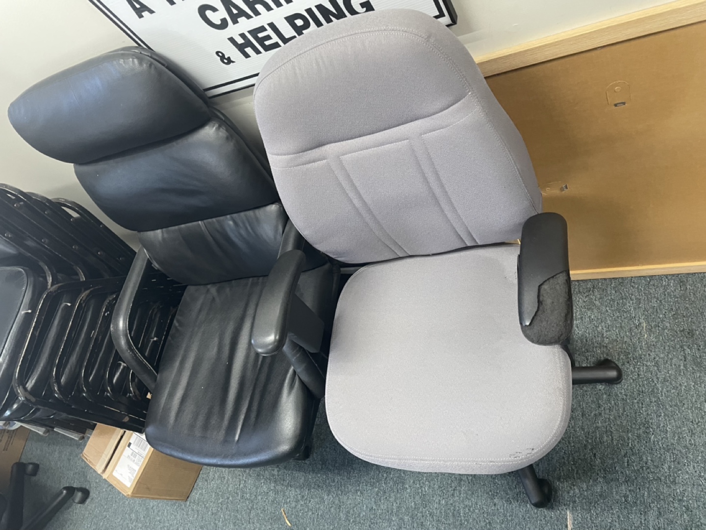 Office Chairs - FREE - AS- IS #freecycle