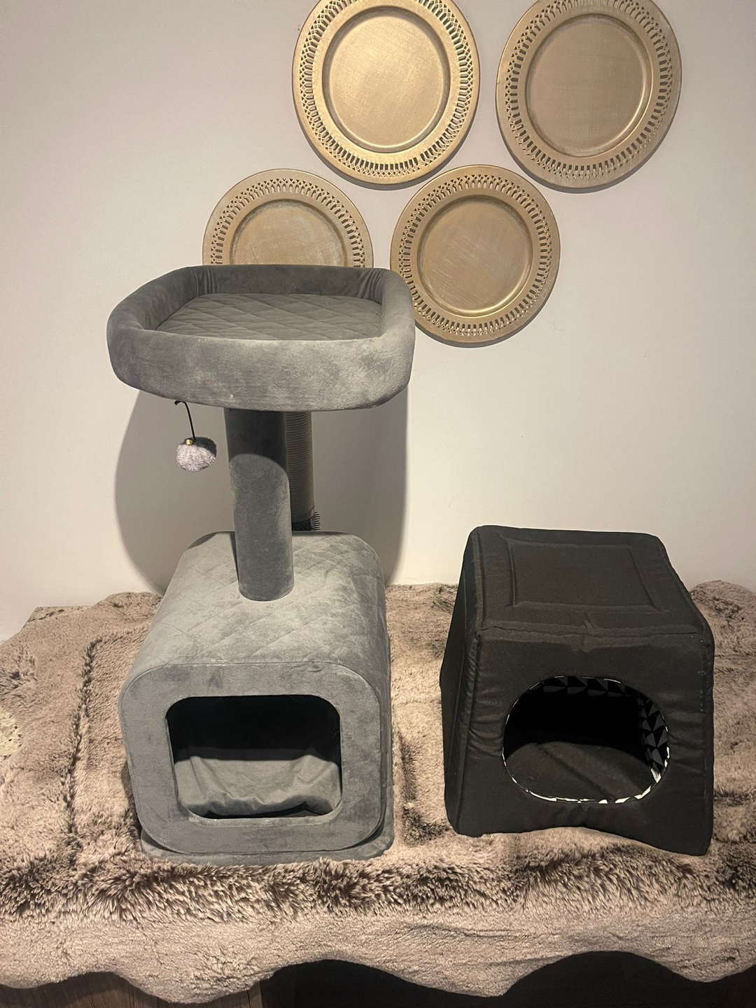 Cat tree and cat house