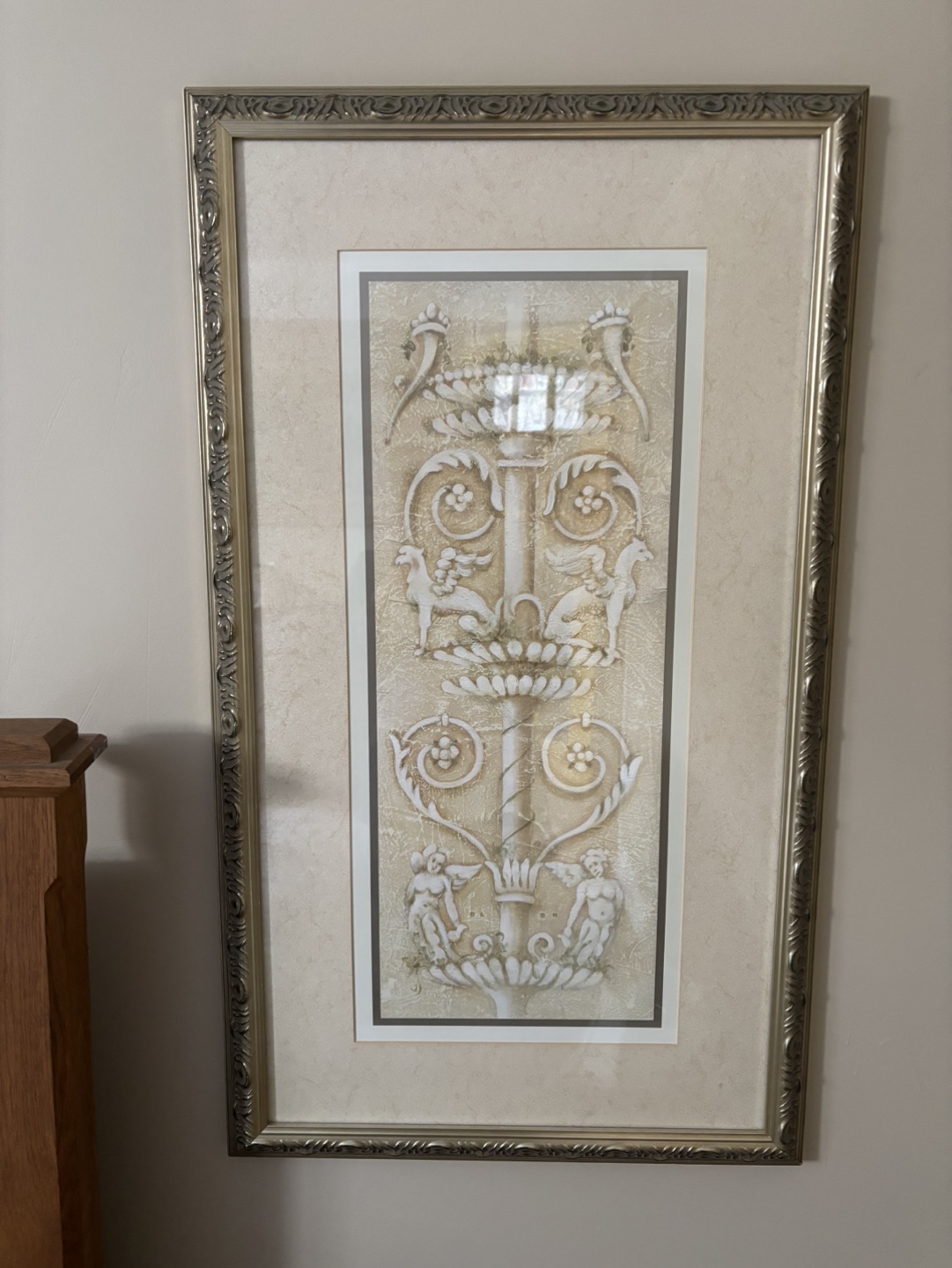 2 Framed Wall Art Print, Elegant Design