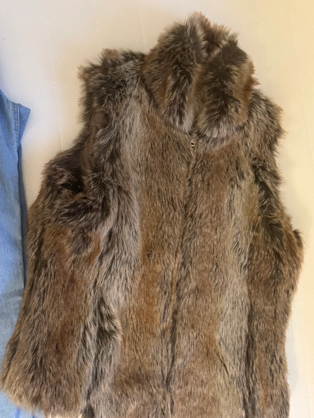 Girl’s size pants and Faux Fur Vest — Bundle image indicator(2)
