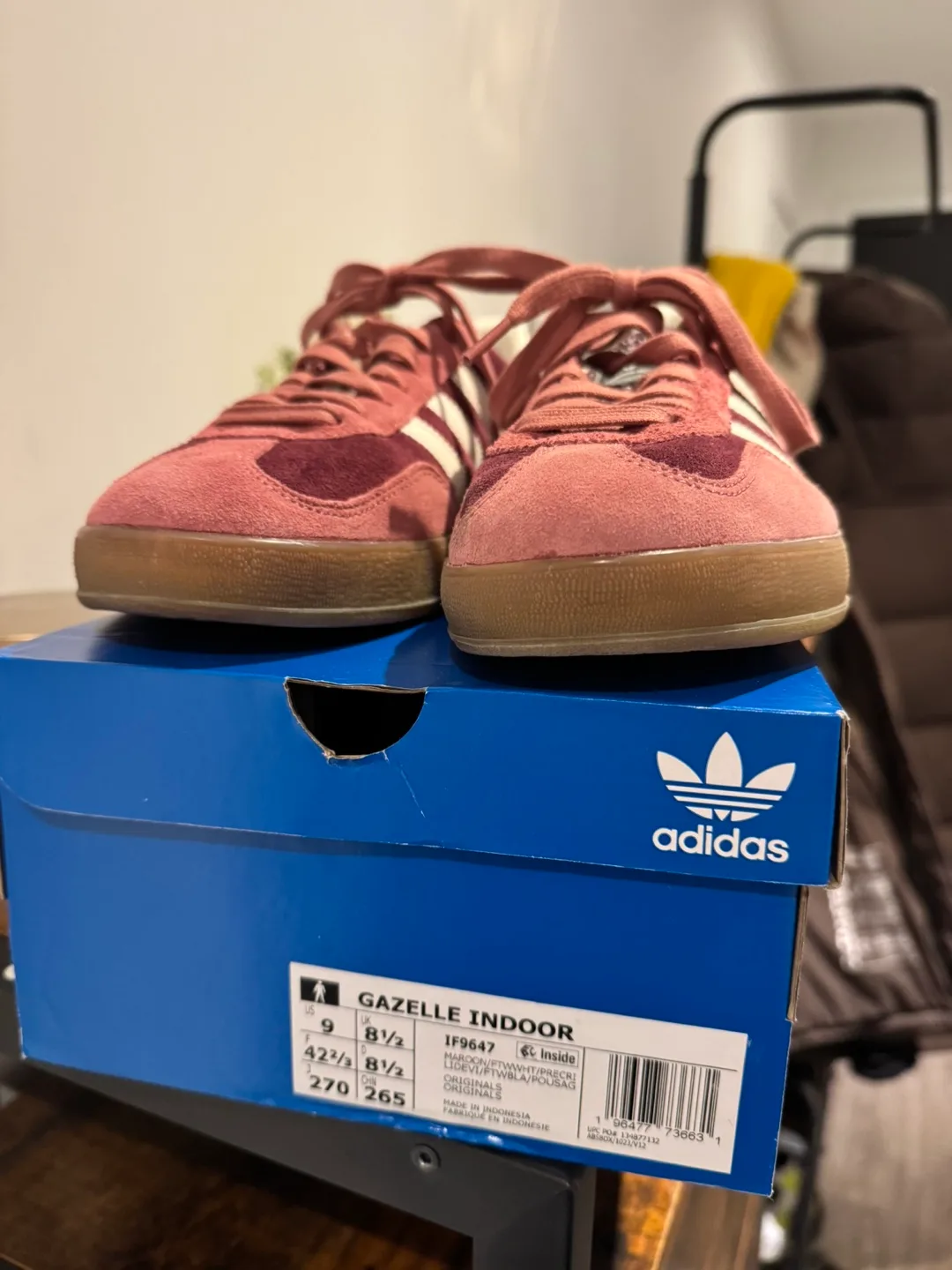 Adidas Gazelle Indoor Shoes thumbnail