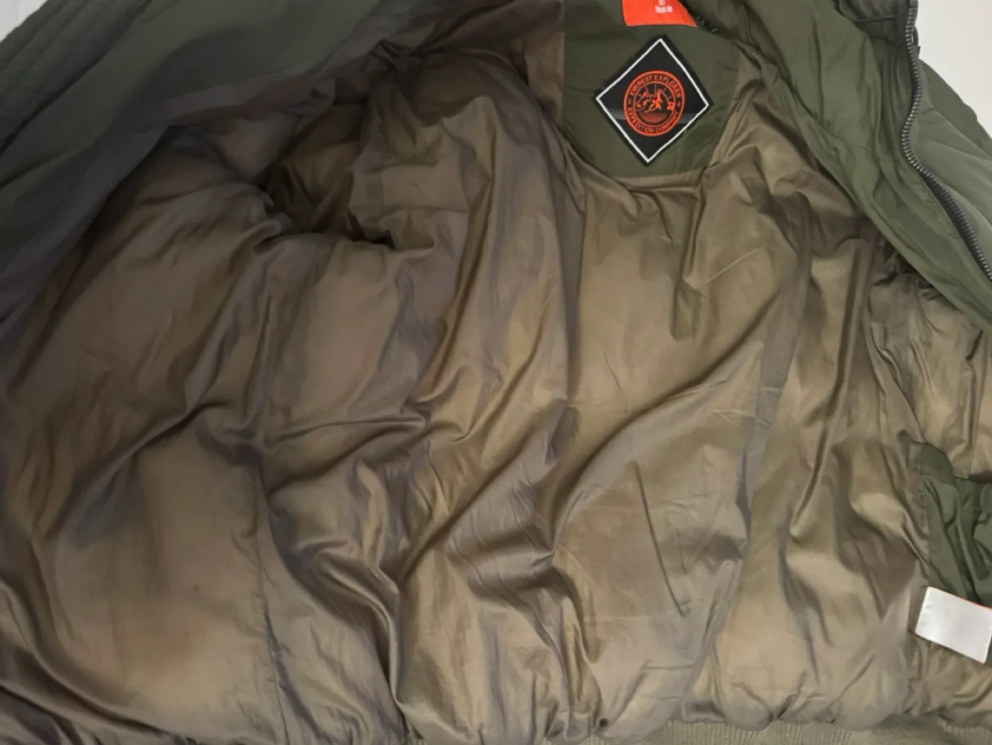 Super Dry Green Unisex Puffer image indicator(3)