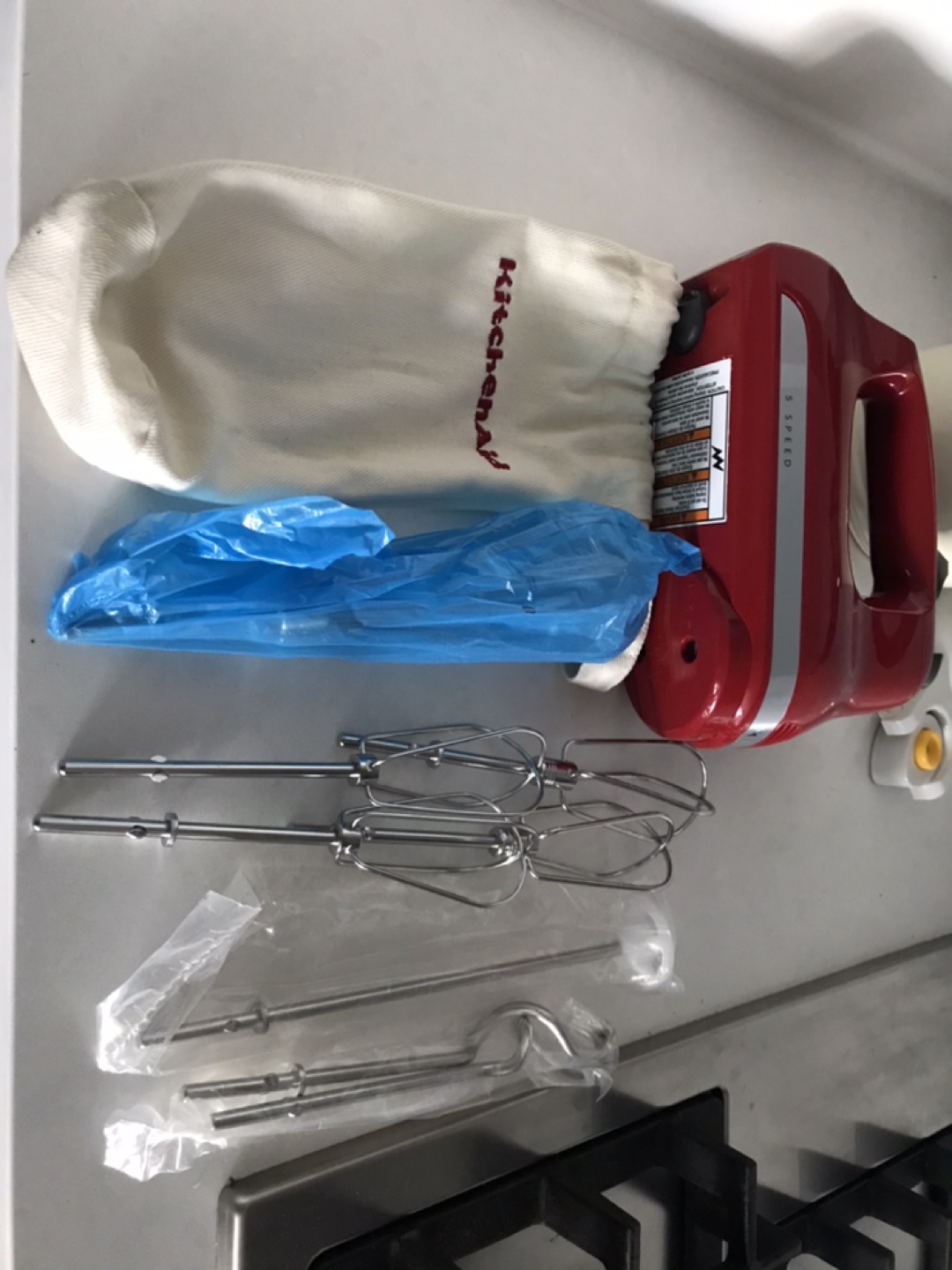 KitchenAid 5-Speed Hand Mixer with Attachments