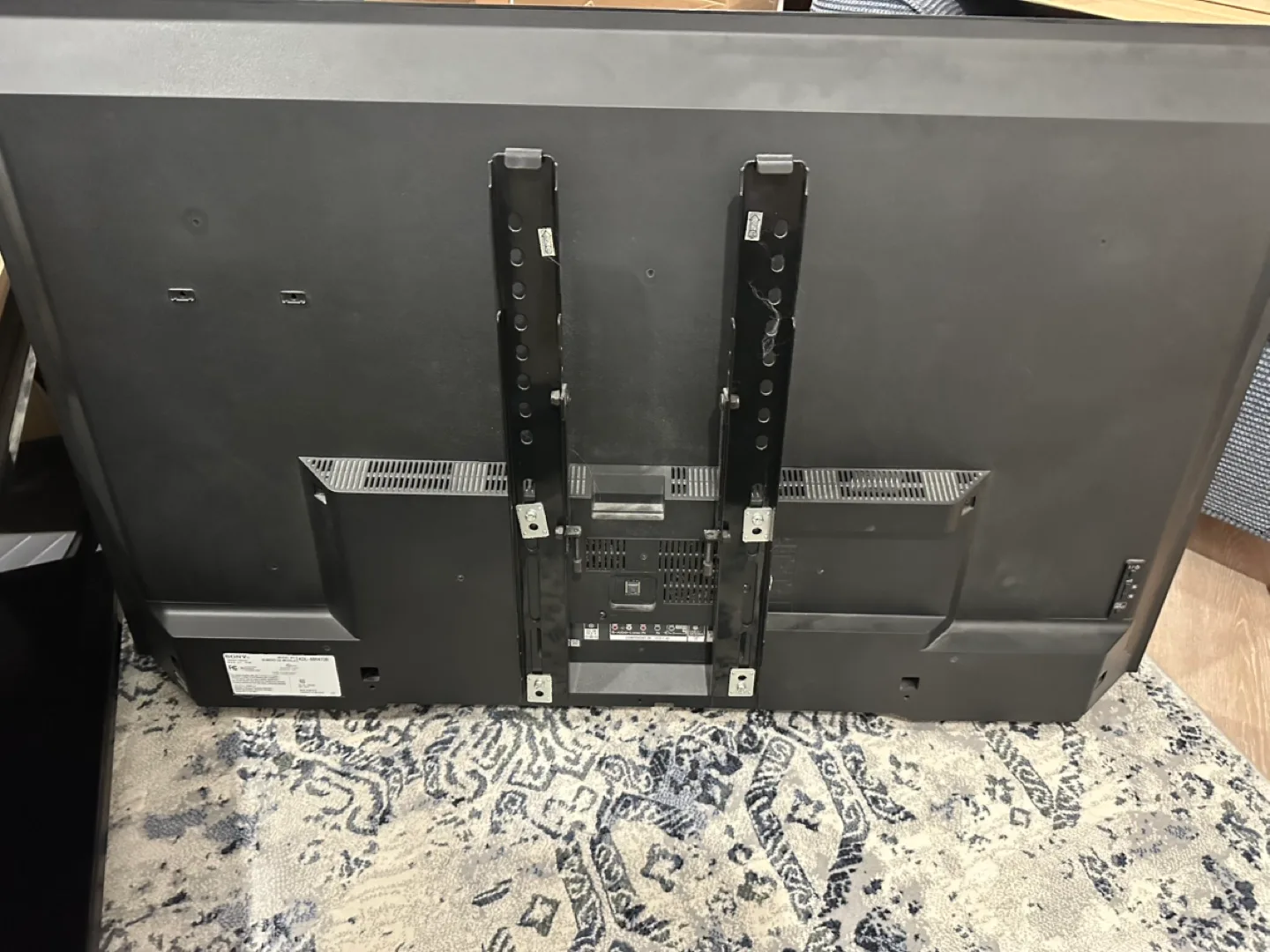 Sony TV with Stand and Remote image indicator(4)