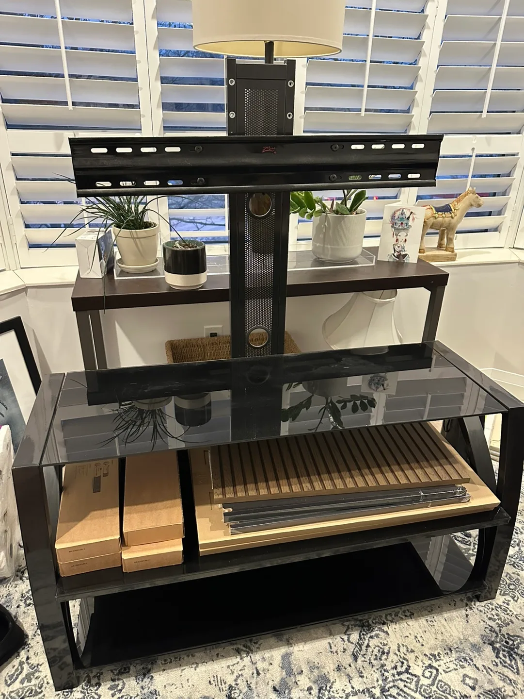 Sony TV with Stand and Remote image indicator(2)