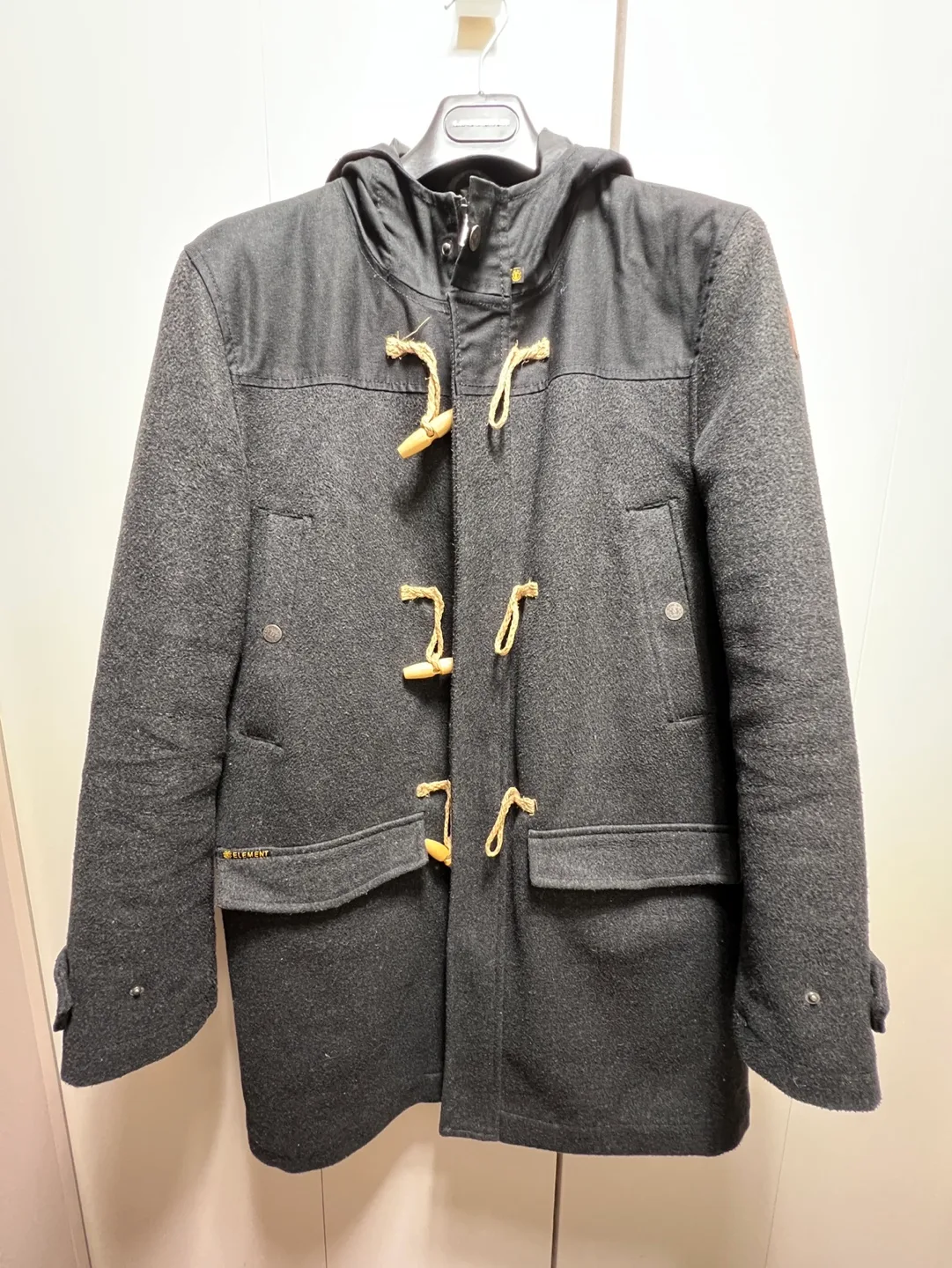 Element Men's Size Small Wool Blend Duffle Coat