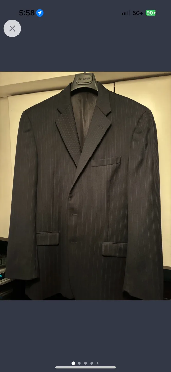 Men's Burberry Blazer 44L Large thumbnail