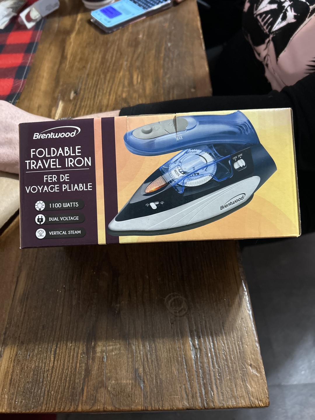 Brentwood Foldable Travel Iron