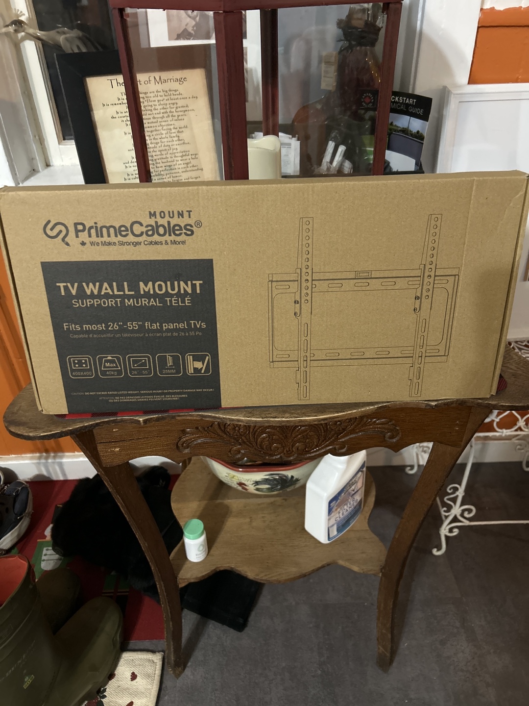 PrimeCables TV Wall Mount for 26-55 inch TVs