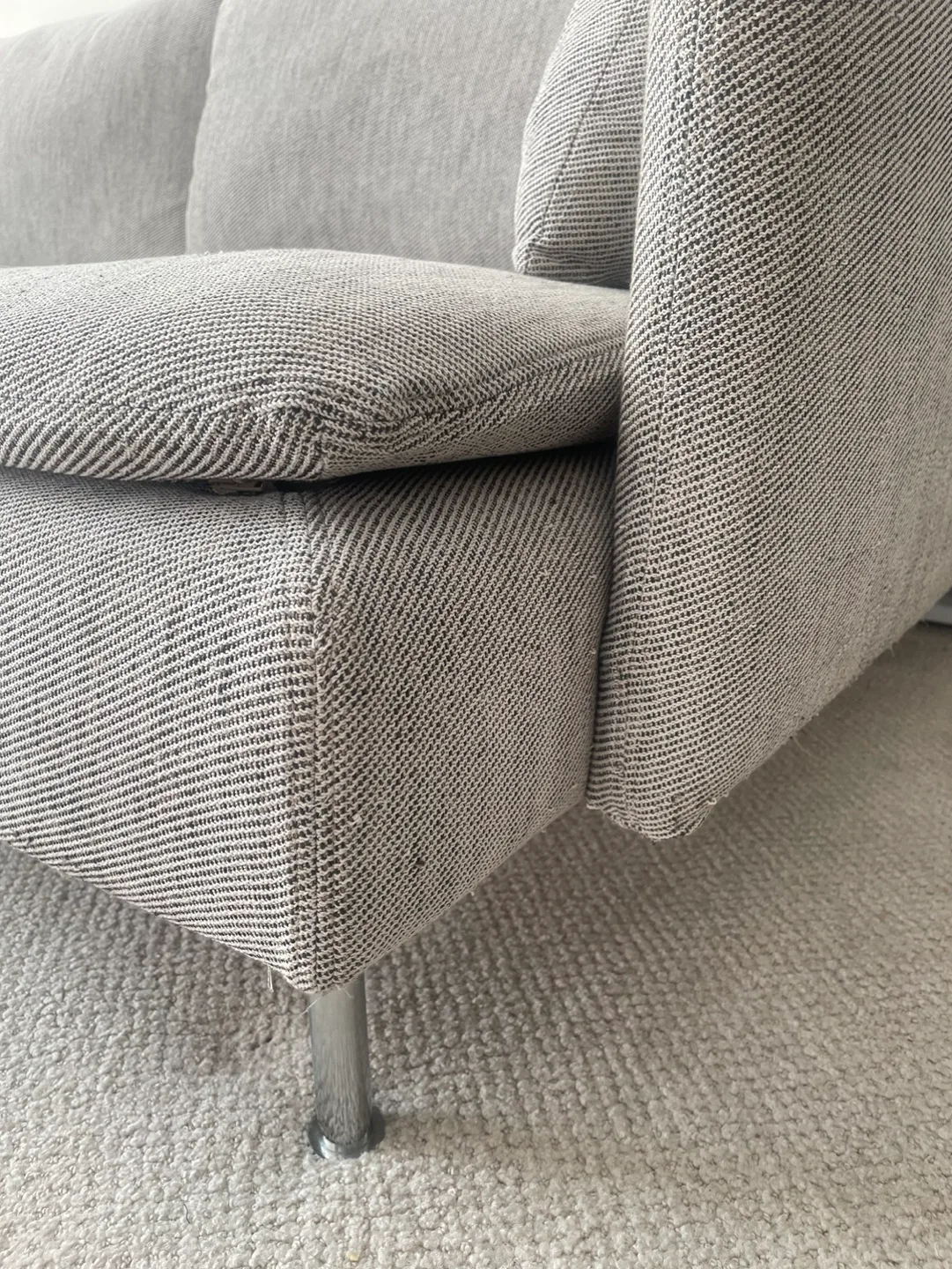 IKEA SÖDERHAMN 2 seat sofa with Viarp beige/brown cover image indicator(5)