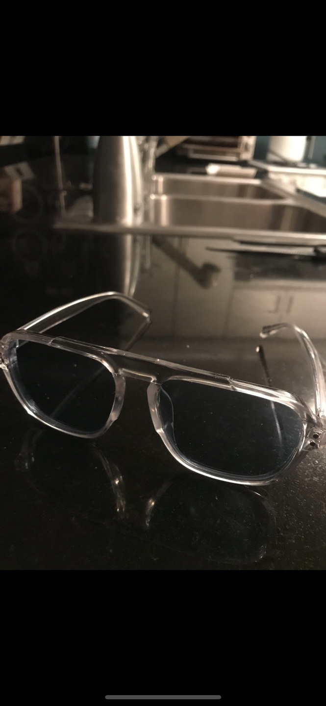 Two pairs of Blue & Red lense sunglasses - photo 2