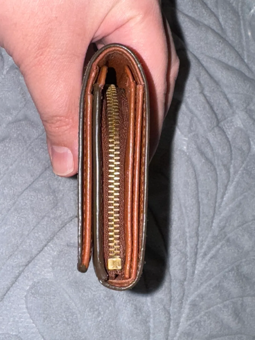 Authentic Louis Vuitton Monogram Canvas Wallet image indicator(4)