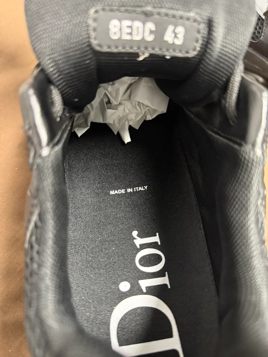 Dior b22 black (size 43/9.5) image indicator(4)