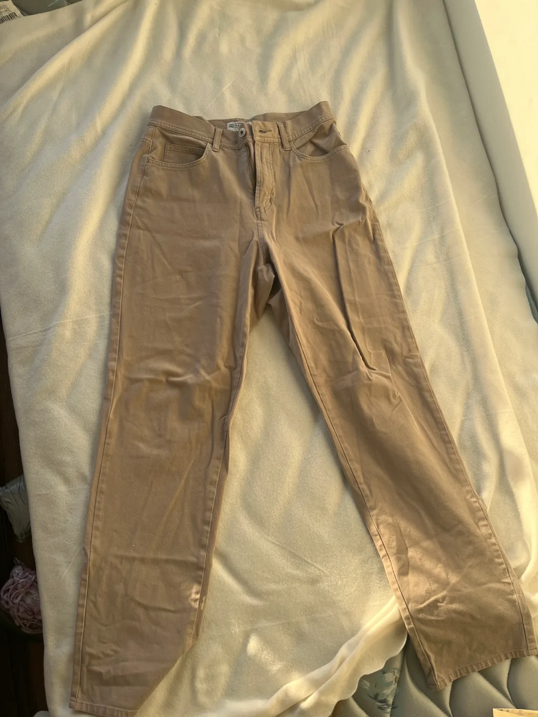 Men's Beige Casual Pants thumbnail