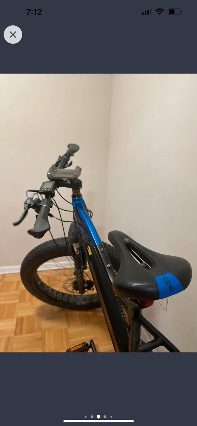 NCM Moscow E-bike - Electric Fat Tire Mountain Bike image indicator(3)