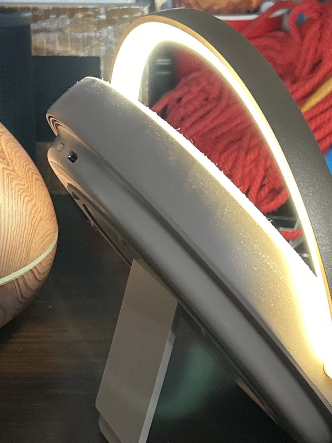 EZVALO Wireless Charger with LED Ring Light - photo 2