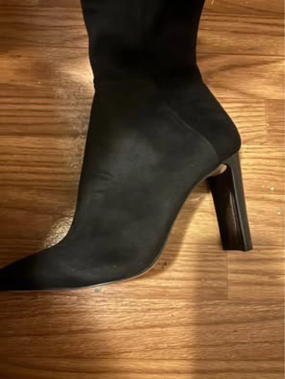 ALDO Black Over-the-Knee Suede Boots image indicator(3)