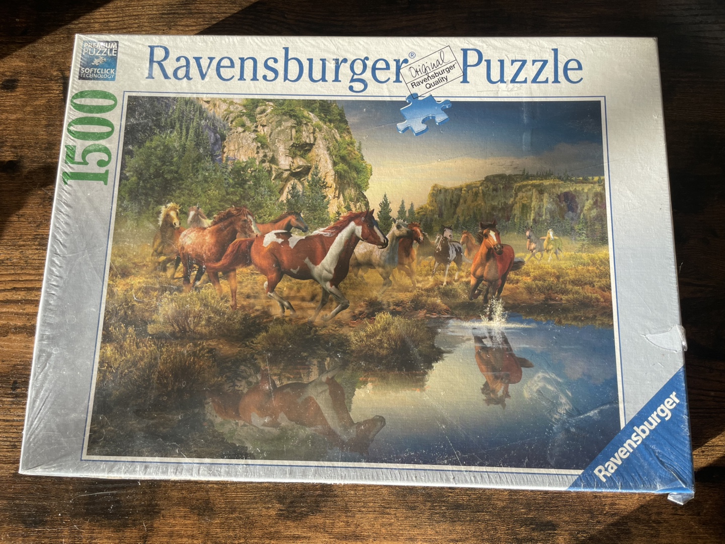 Ravensburger 1500-Piece Puzzle - Wild Horses