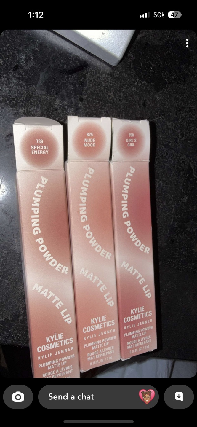 Kylie Cosmetics Plumping Powder Matte Lip Set