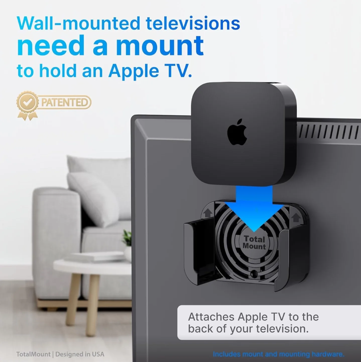 TotalMount Apple TV Mount - Three Mounting Options image indicator(2)