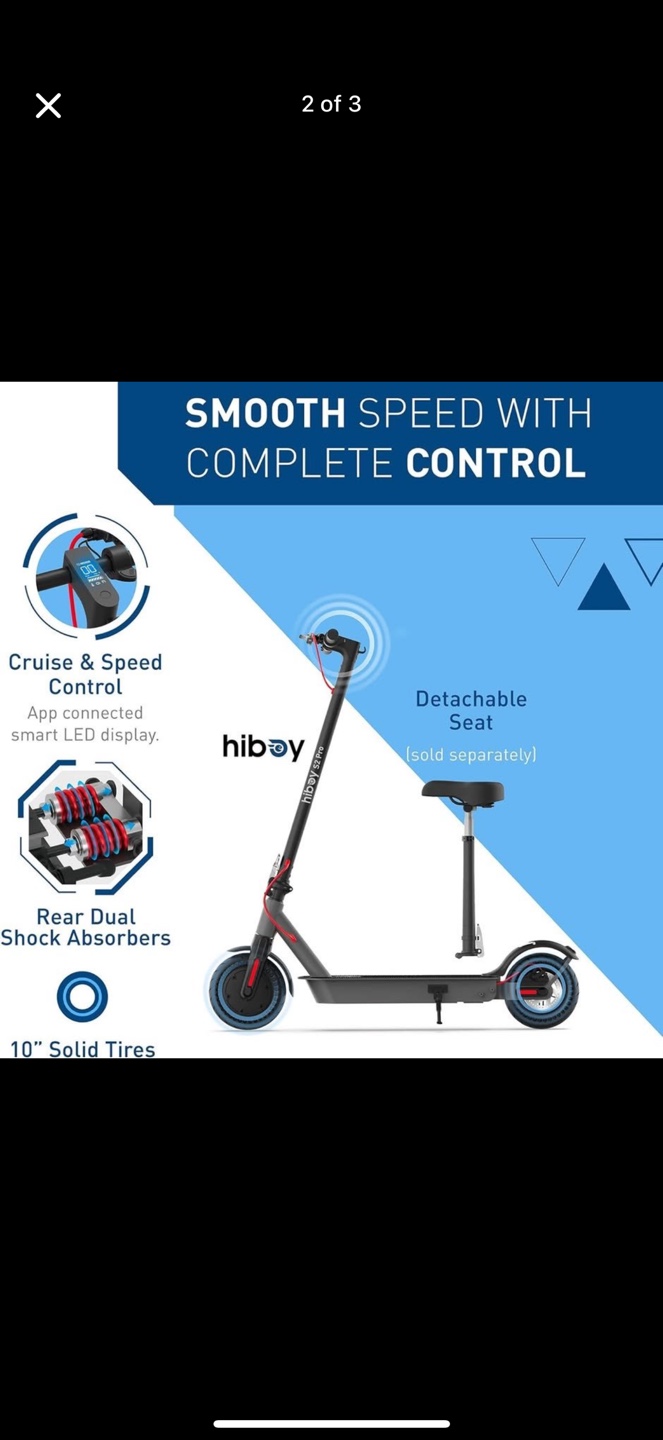 Hiboy S2/S2 Pro/MAX Pro Electric Scooter, 350/500W Motor #505 - photo 2