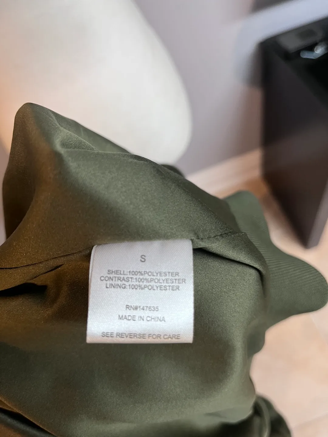 Embroidered Satin Bomber Jacket image indicator(5)