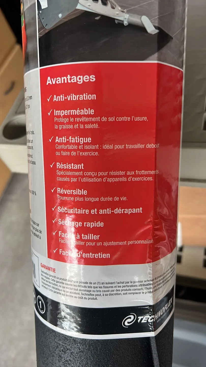 Techno Flex Techno Floor Fitness Exercise Mat image indicator(2)