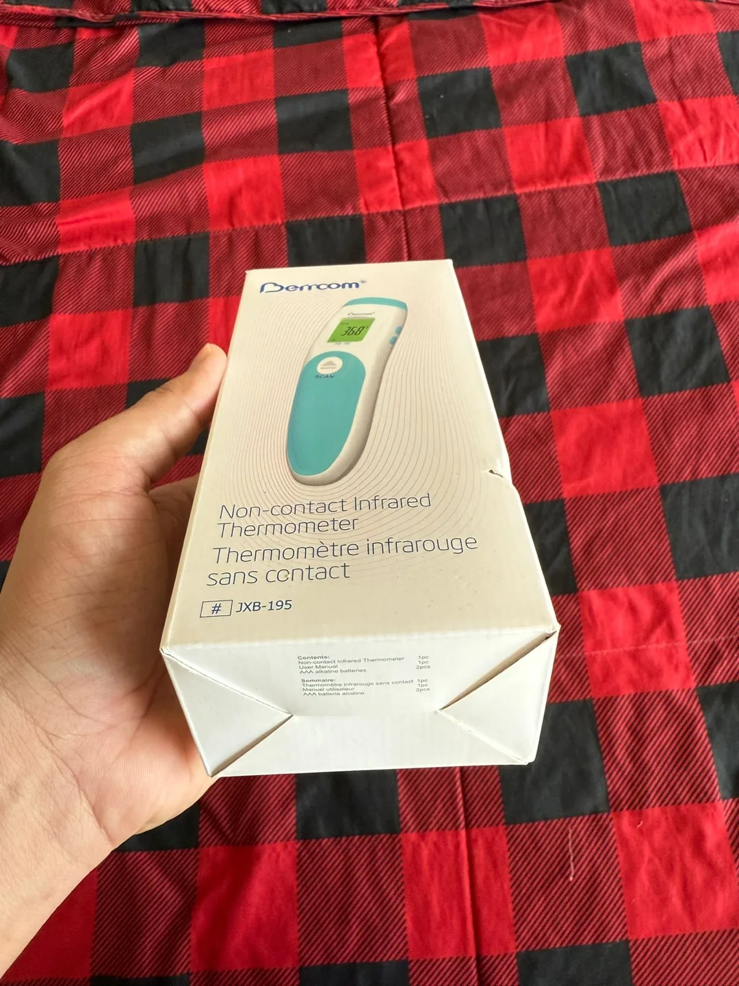 New Non-Contact Infrared Thermometer image indicator(3)