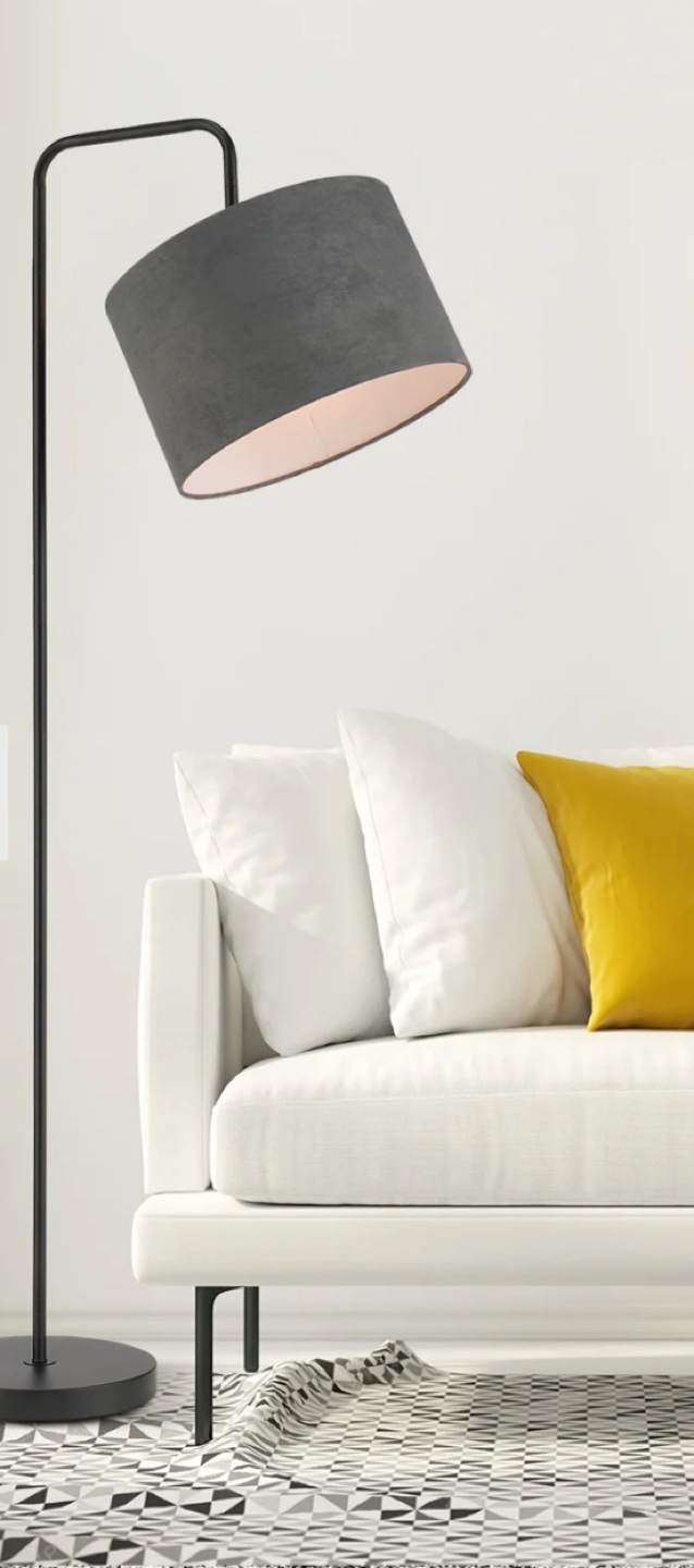 FREE DELIVERY! Modern Arc Floor Lamp with Grey Shade - photo 4