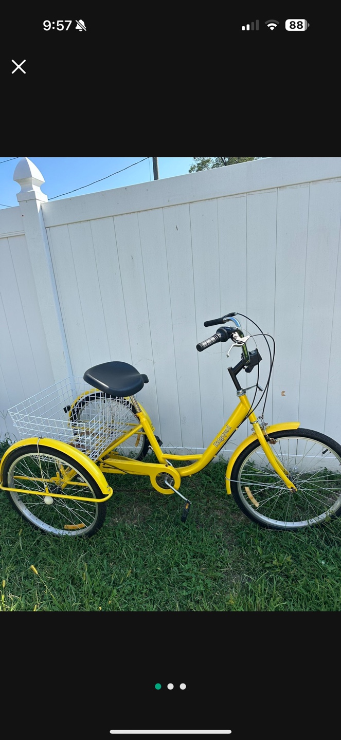 Adult Tricycle with Basket - photo 3
