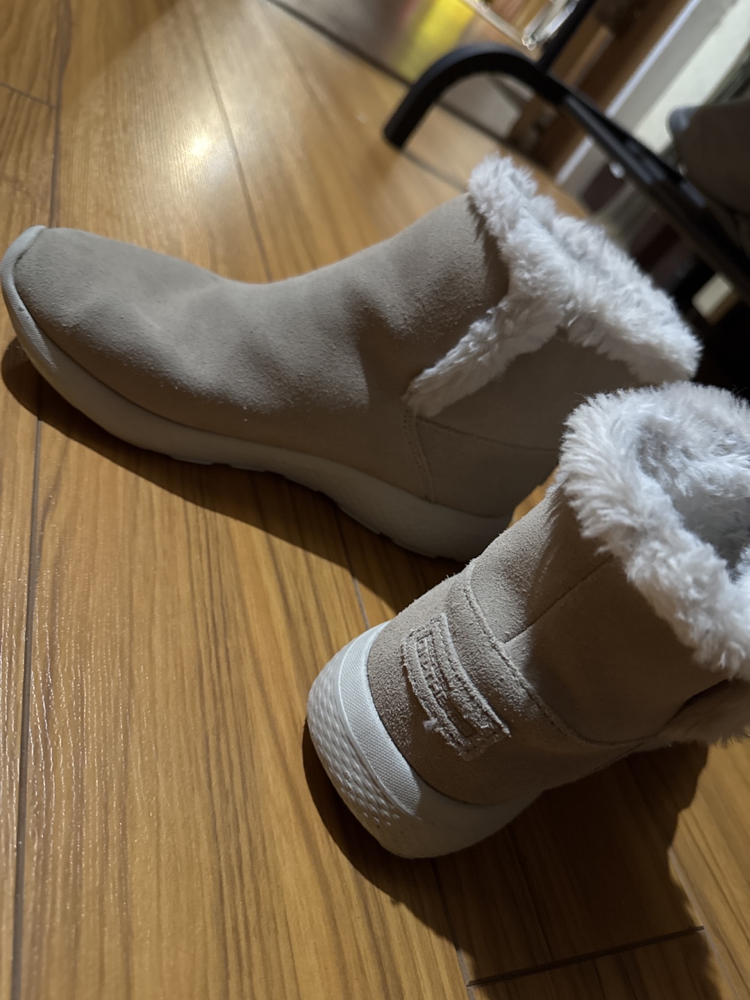 Skechers Women's Suede Ankle Boots with Faux Fur - photo 2
