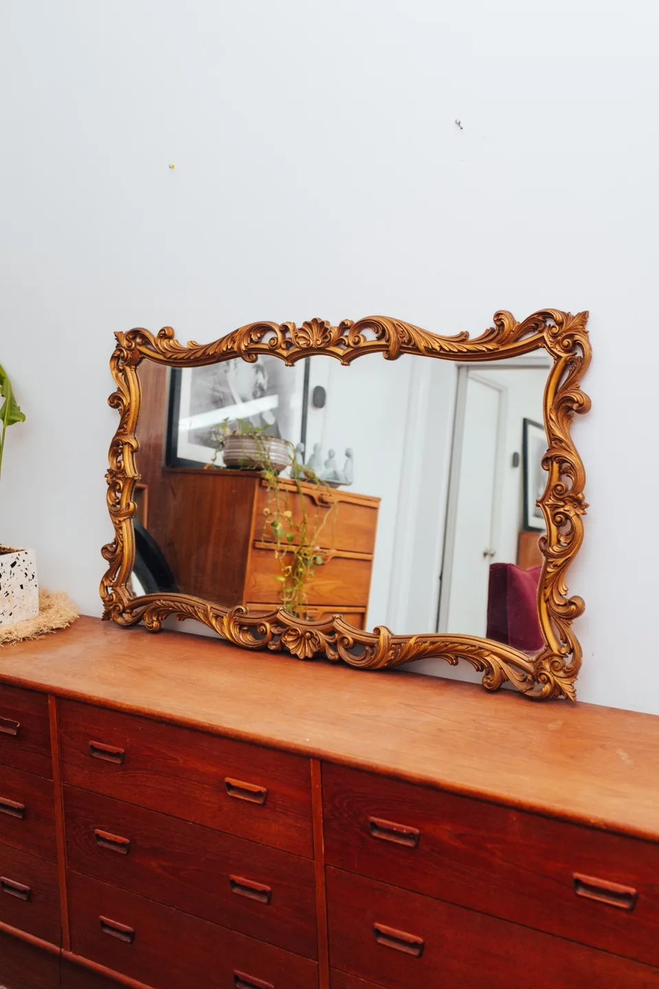 Rococo Midcentury Vintage Mirror ✨ thumbnail