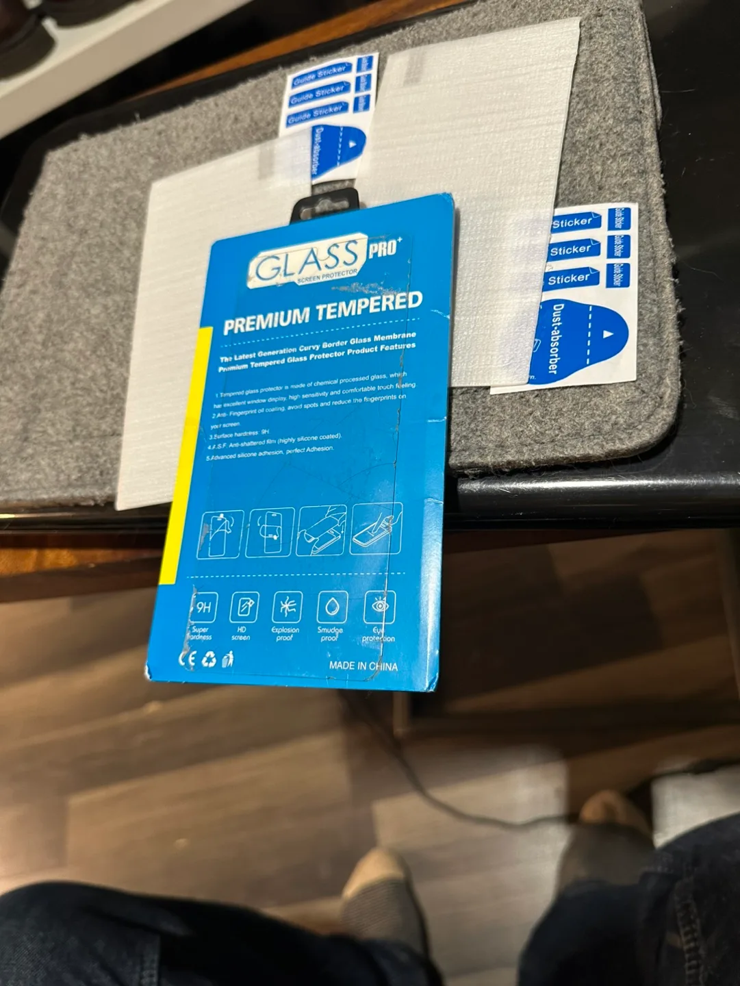 New Premium Tempered Glass Screen Protector image indicator(2)