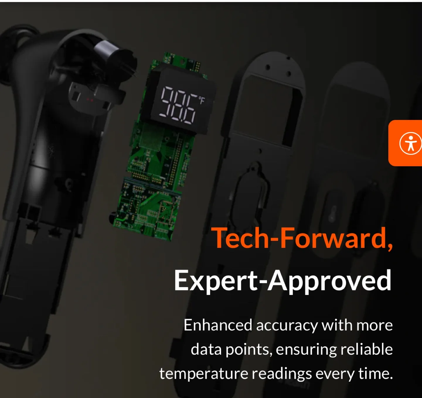 Brand New iHealth PT3 Infrared No-Touch Forehead Thermometer image indicator(4)