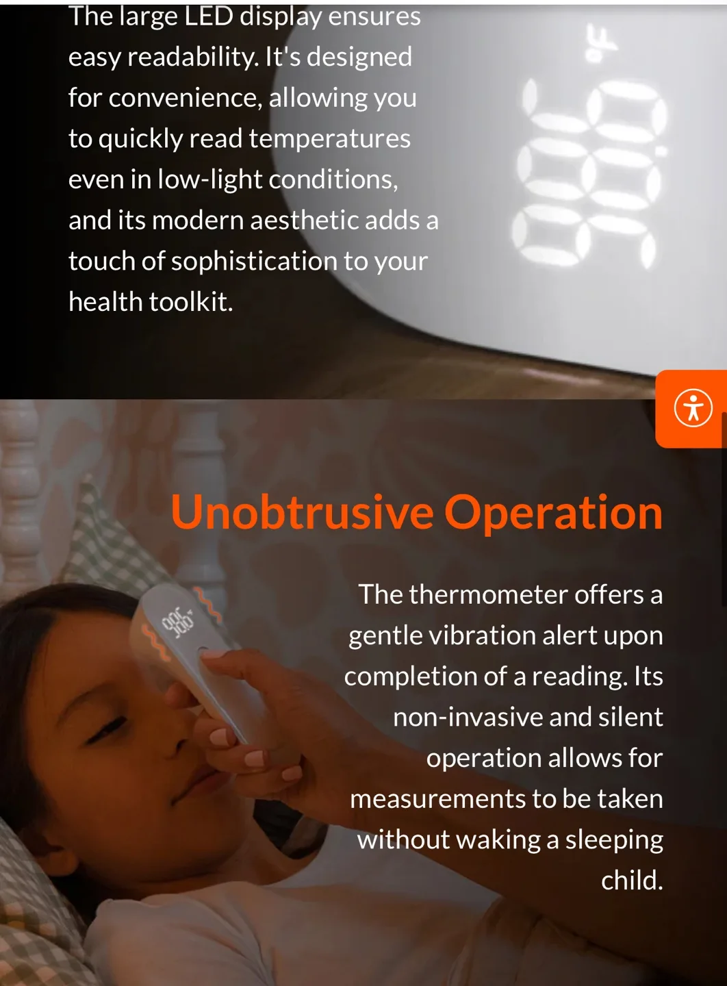 Brand New iHealth PT3 Infrared No-Touch Forehead Thermometer image indicator(7)