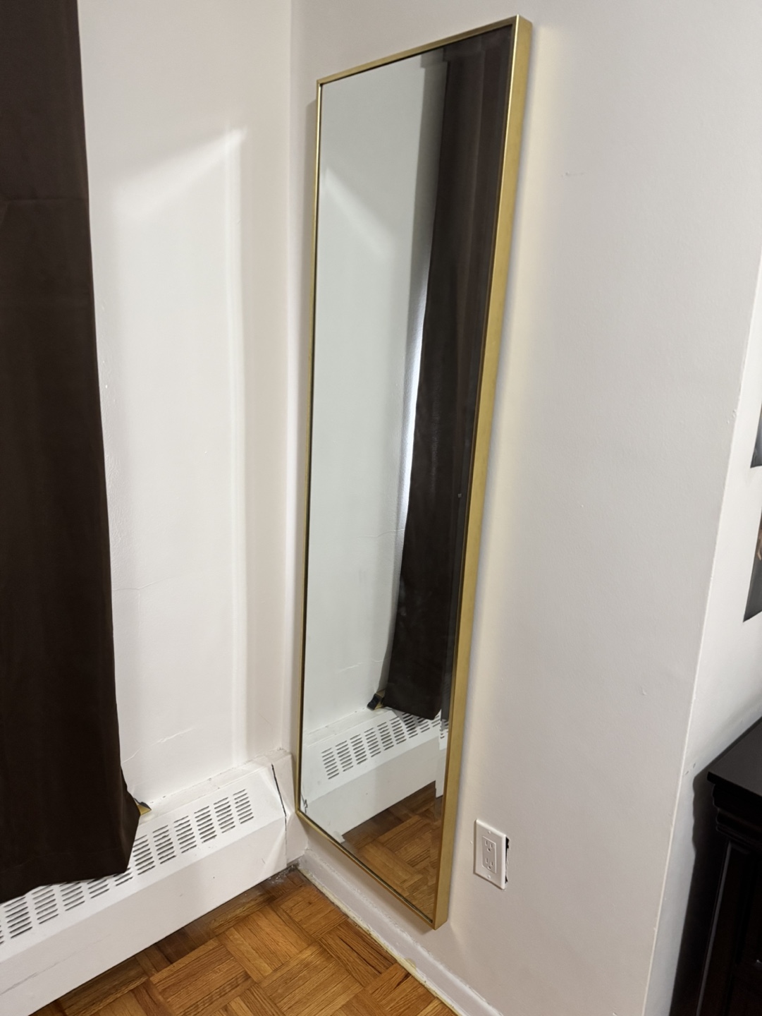 Gold Frame Full Length Mirror